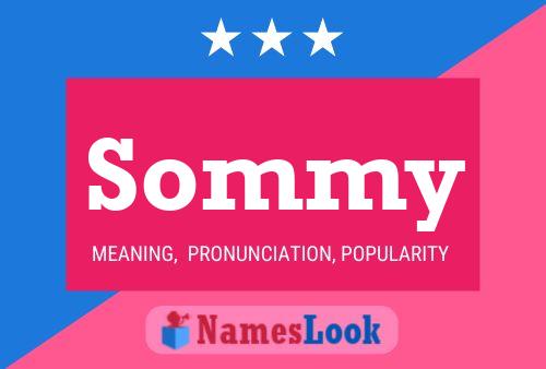 Sommy Name Poster