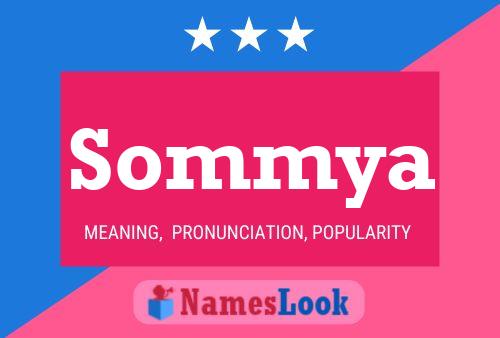 Sommya Name Poster