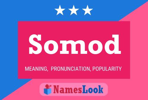 Somod Name Poster