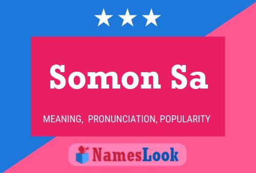 Somon Sa Name Poster