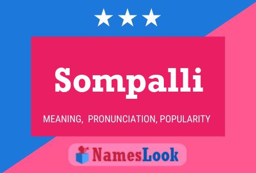 Sompalli Name Poster