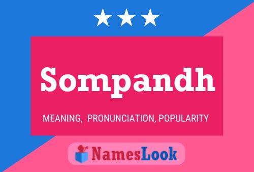 Sompandh Name Poster