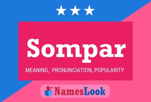 Sompar Name Poster