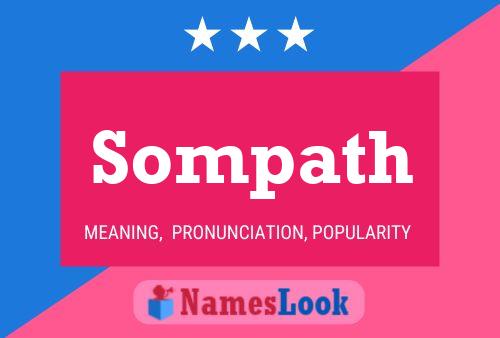 Sompath Name Poster