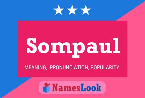 Sompaul Name Poster