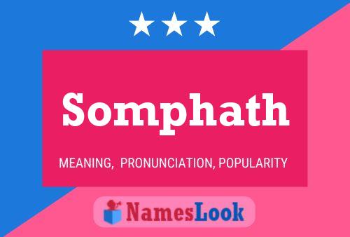 Somphath Name Poster