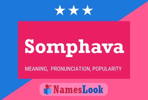 Somphava Name Poster