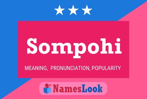 Sompohi Name Poster