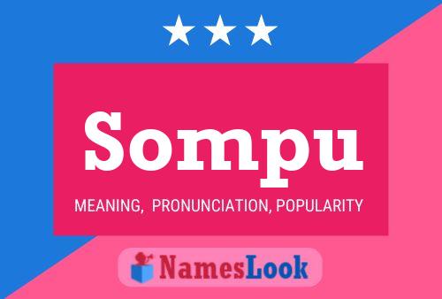 Sompu Name Poster