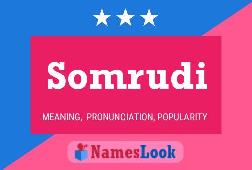 Somrudi Name Poster