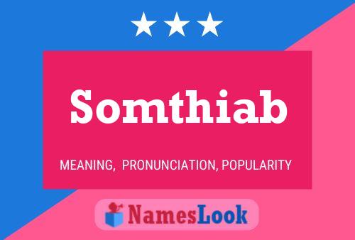 Somthiab Name Poster