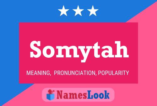 Somytah Name Poster