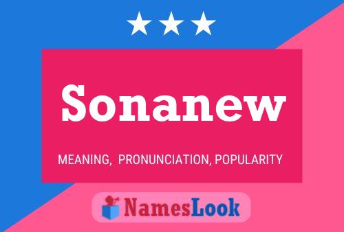 Sonanew Name Poster