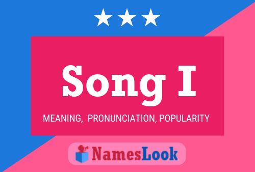 Song I Name Poster