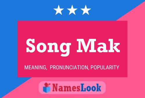 Song Mak Name Poster