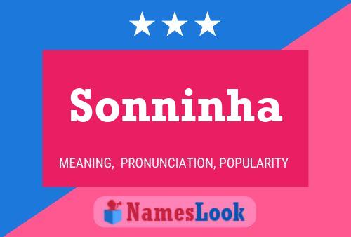 Sonninha Name Poster