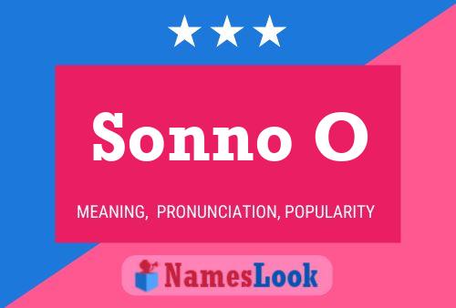 Sonno O Name Poster