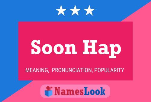 Soon Hap Name Poster