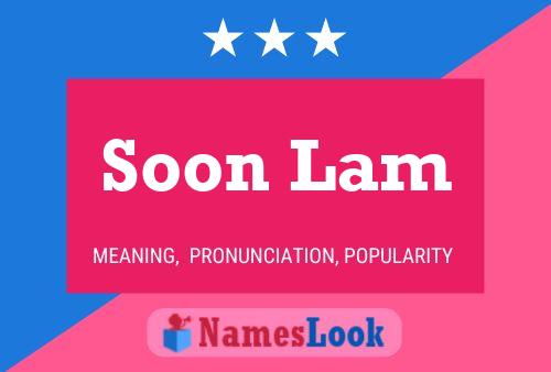 Soon Lam Name Poster