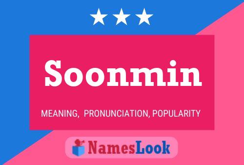 Soonmin Name Poster