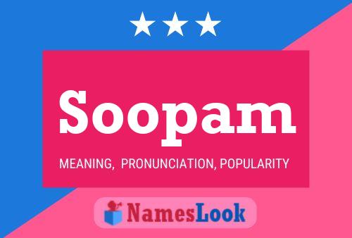 Soopam Name Poster