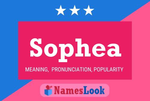 Sophea Name Poster