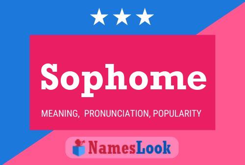 Sophome Name Poster