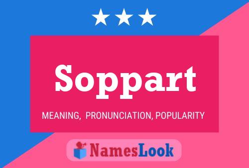 Soppart Name Poster