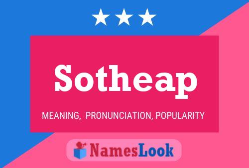 Sotheap Name Poster