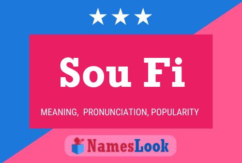 Sou Fi Name Poster