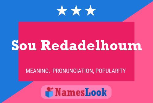 Sou Redadelhoum Name Poster