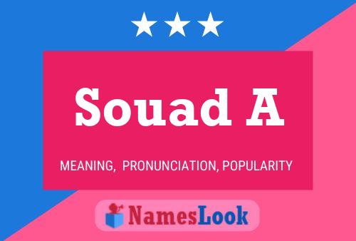 Souad A Name Poster