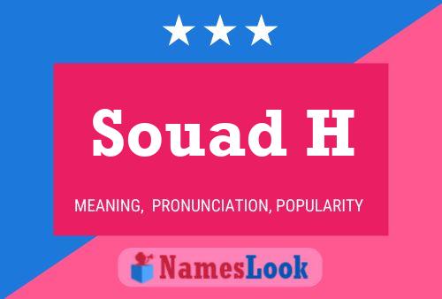 Souad H Name Poster