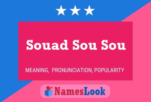 Souad Sou Sou Name Poster