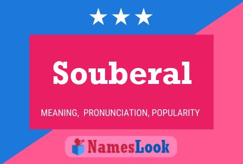 Souberal Name Poster