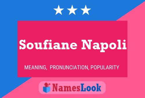 Soufiane Napoli Name Poster