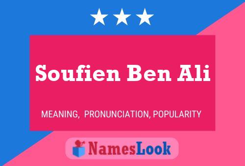 Soufien Ben Ali Name Poster