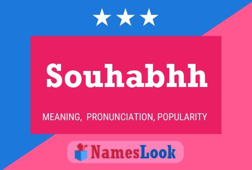 Souhabhh Name Poster