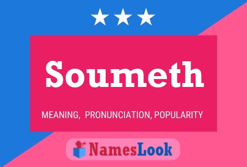 Soumeth Name Poster