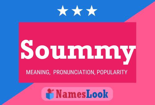 Soummy Name Poster