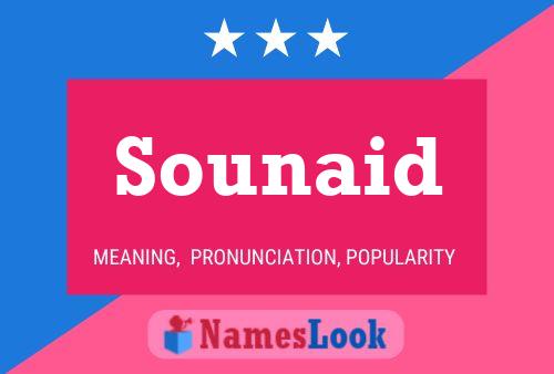 Sounaid Name Poster