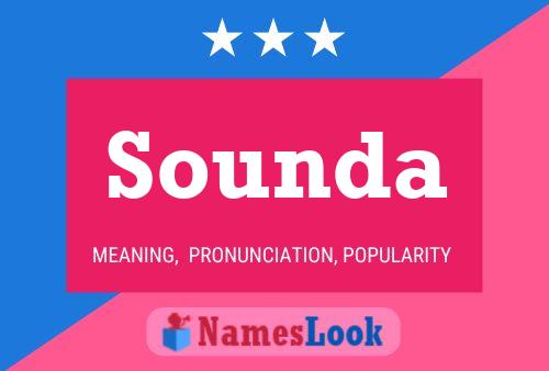 Sounda Name Poster