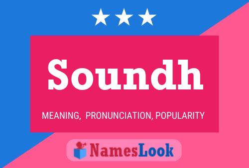 Soundh Name Poster