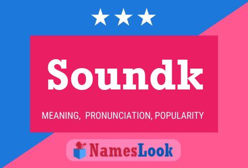 Soundk Name Poster