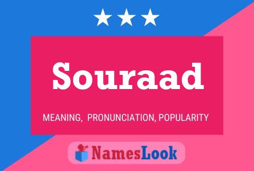 Souraad Name Poster