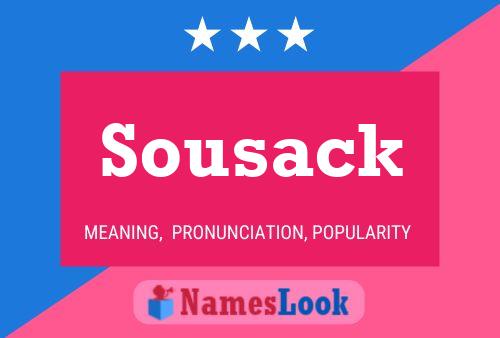 Sousack Name Poster