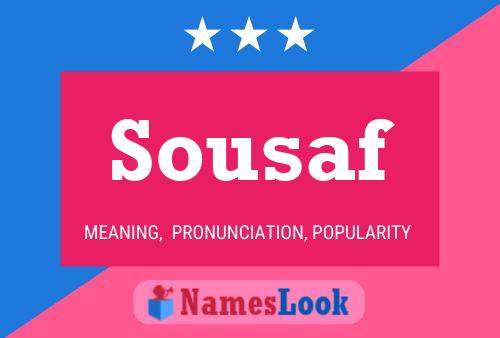 Sousaf Name Poster