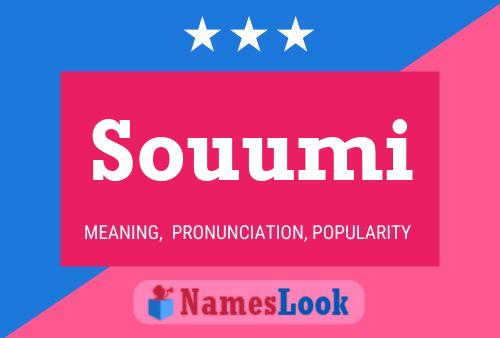 Souumi Name Poster