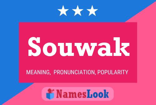 Souwak Name Poster