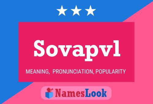 Sovapvl Name Poster